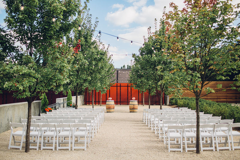 Januik Novelty Hill winery wedding photography