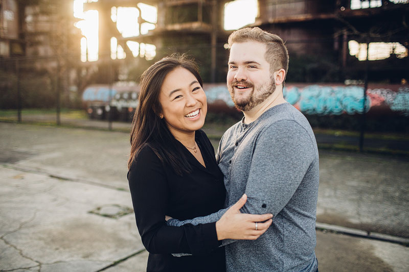 Best Gas Works Park engagement photos