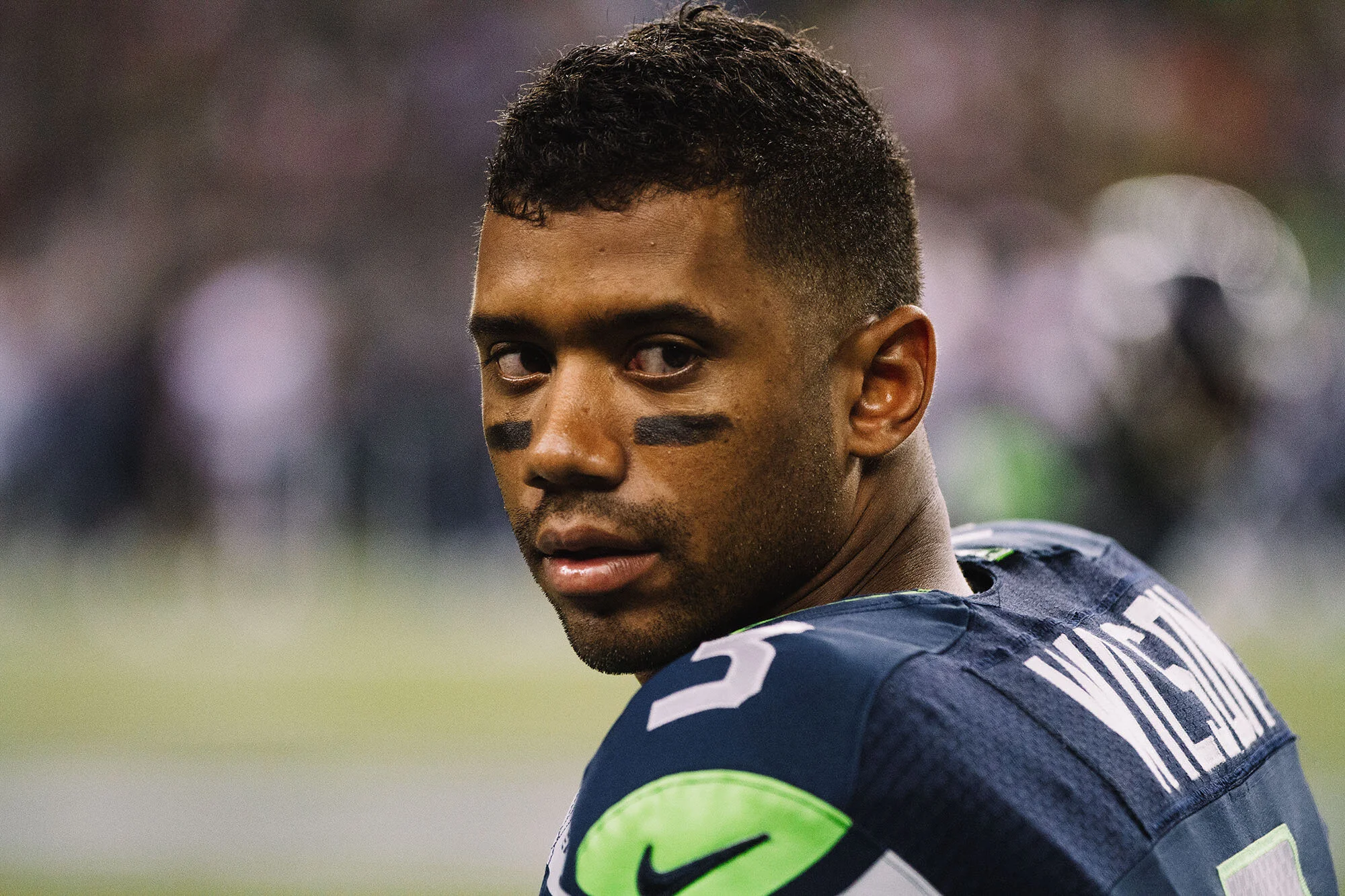 Best Seattle sports photographer Russell Wilson