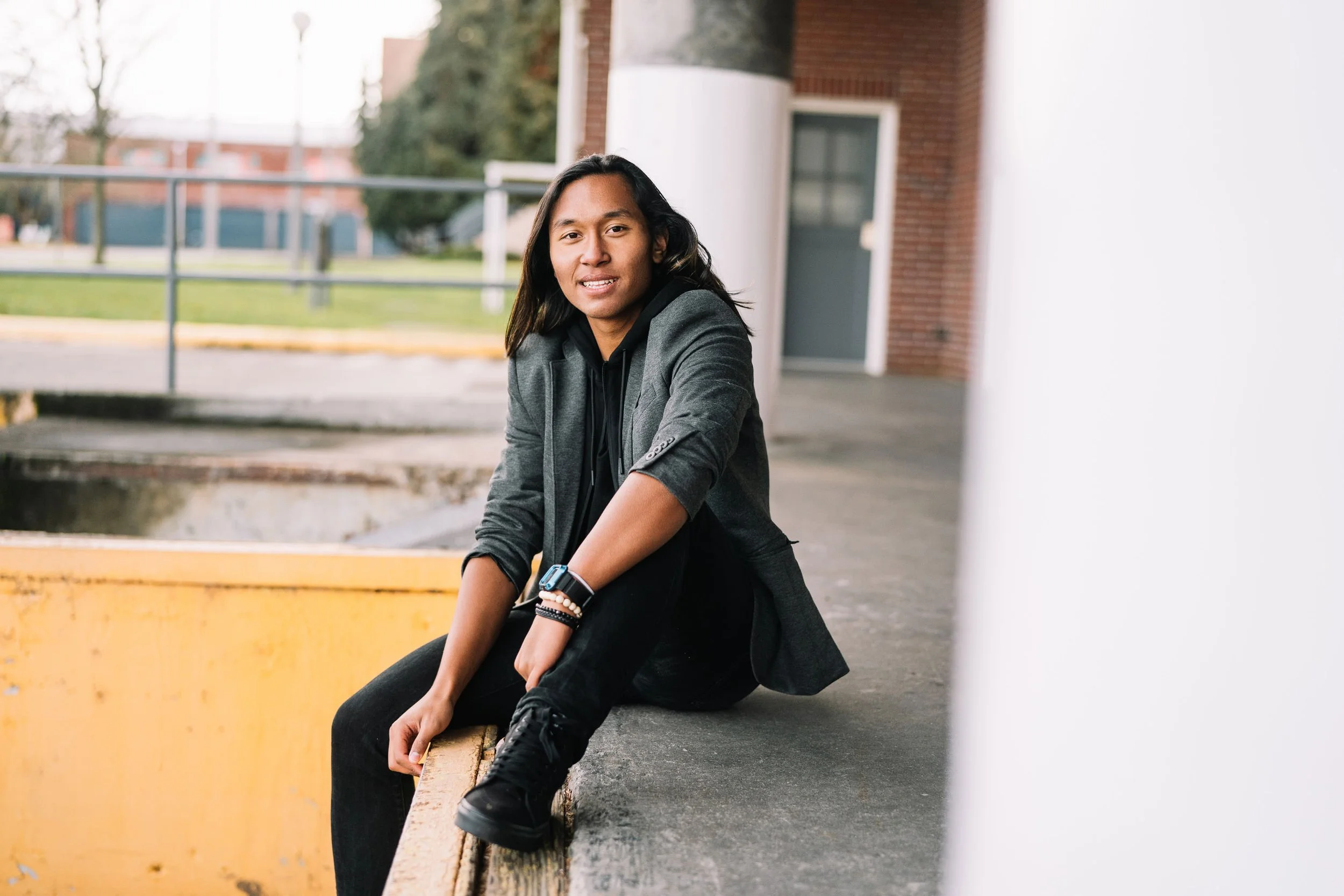 allan // magnuson park seattle senior photos