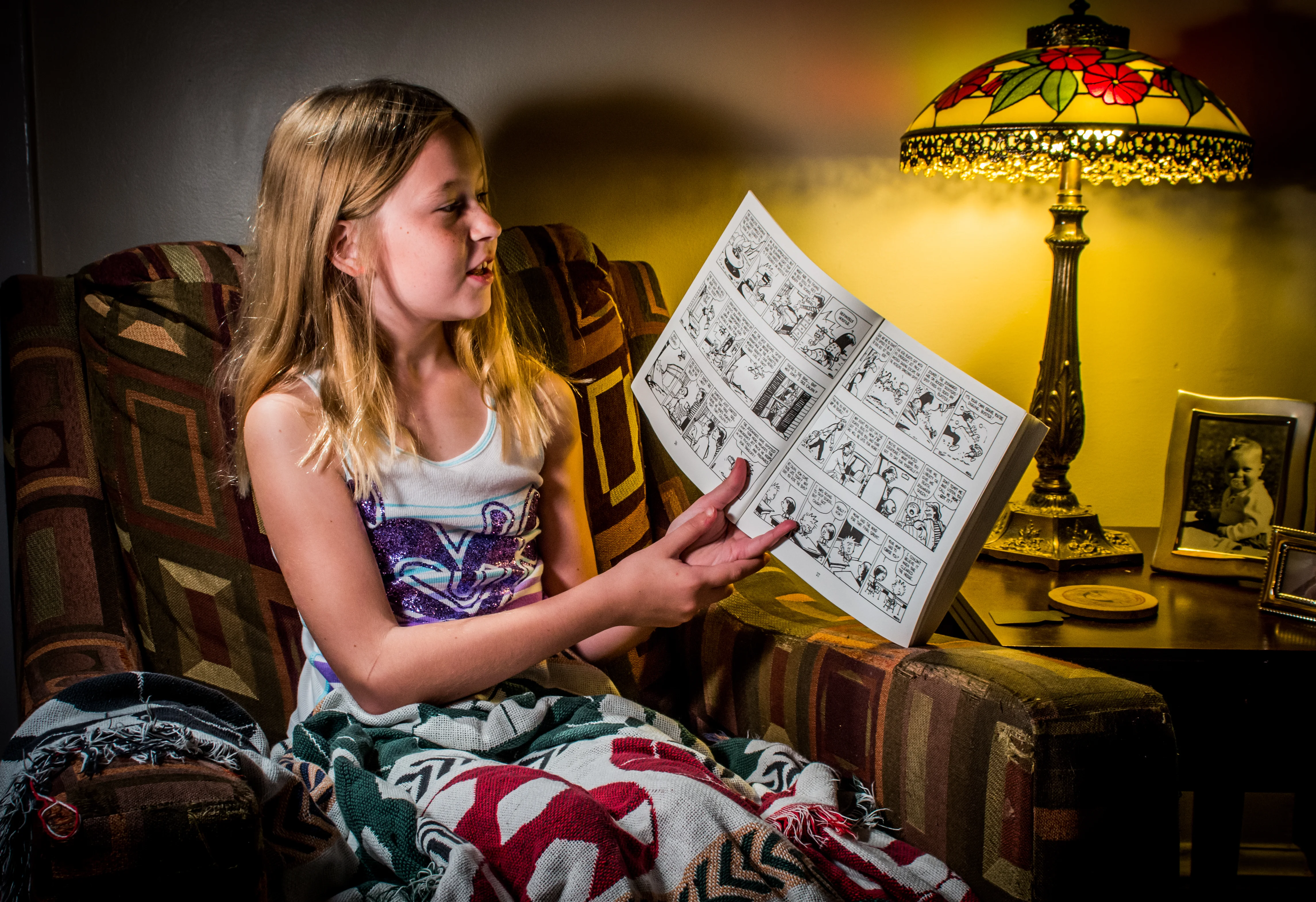 Storytelling in a photo about storytelling