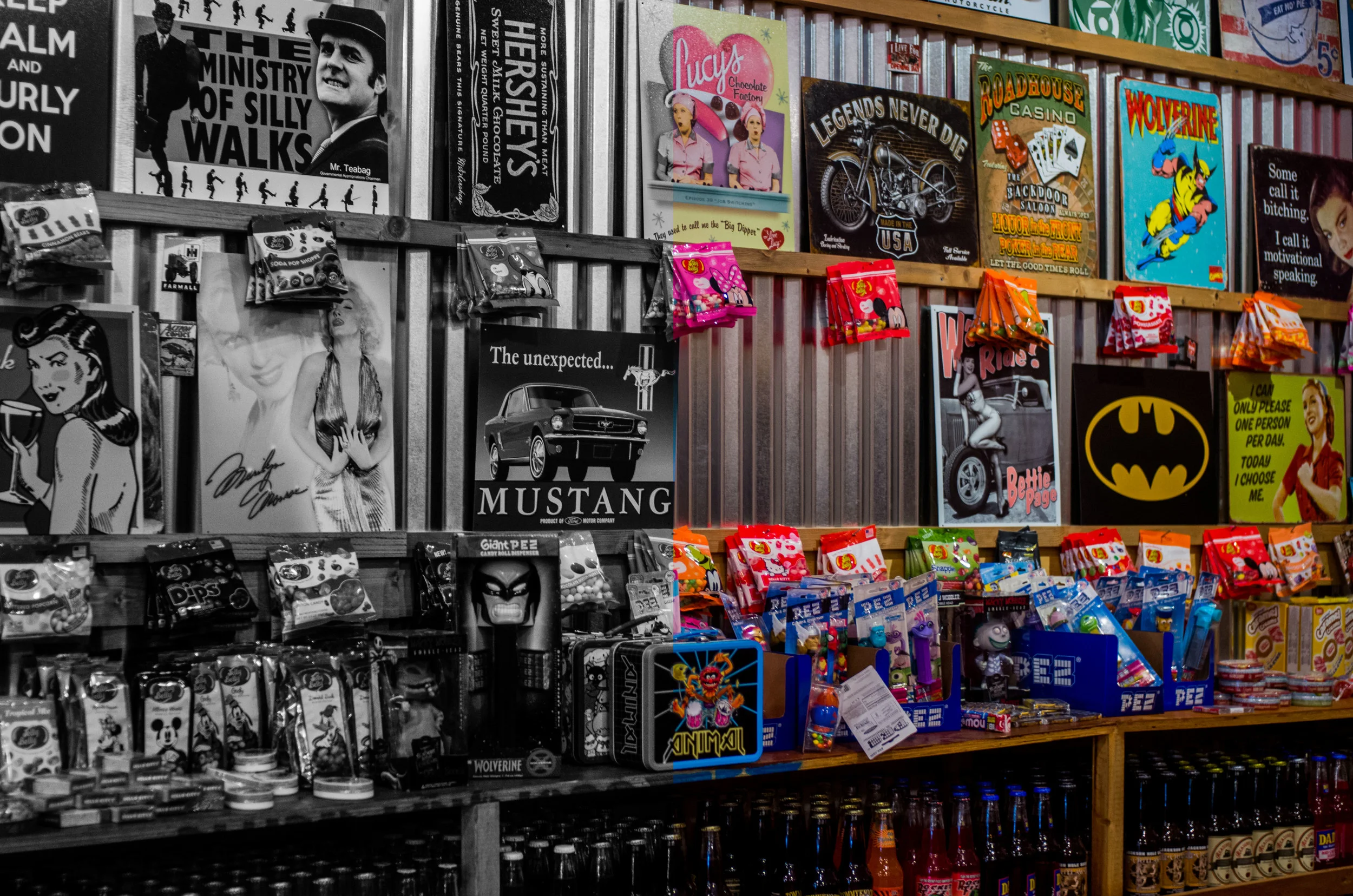 Color vs Black & White in the Loop