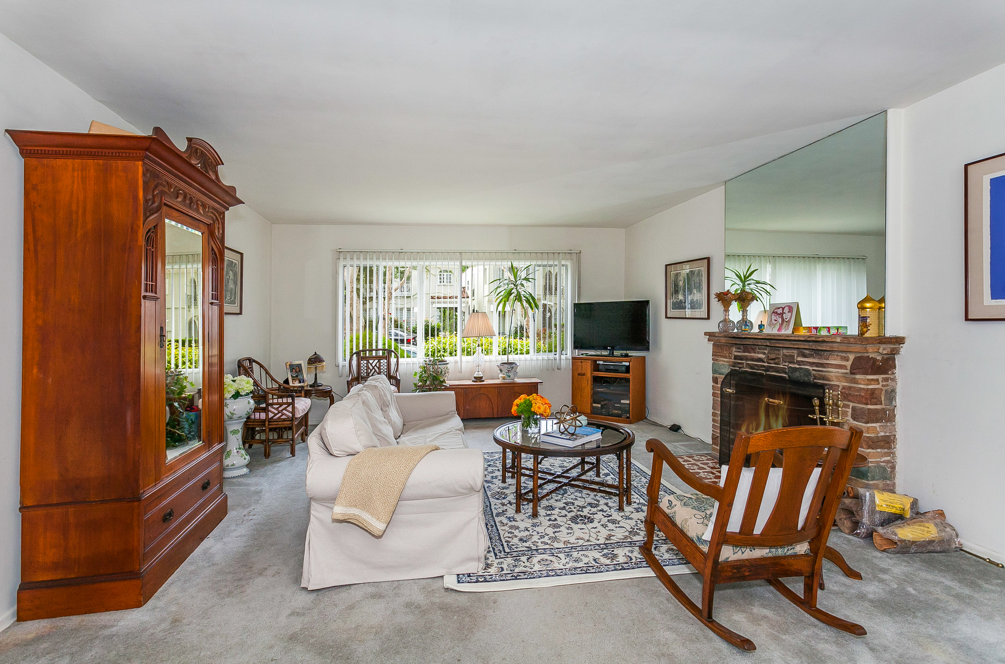 lower unit living room