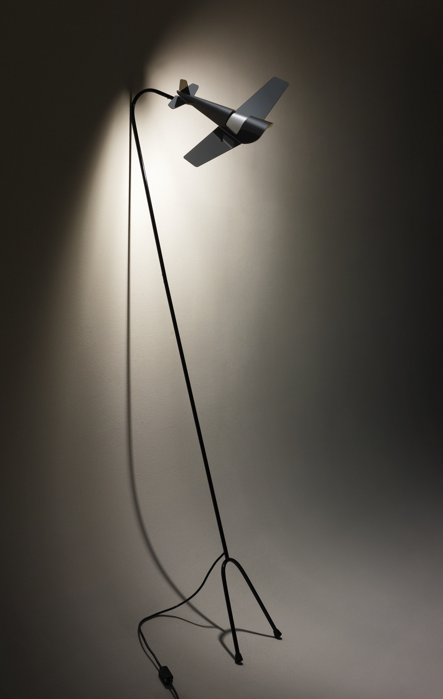  Aircraft Floor Lamp (prototype) | 2010 | Powder Coated Steel, Stainless Steel, 240v Lighting Components | 1.8M&nbsp; 