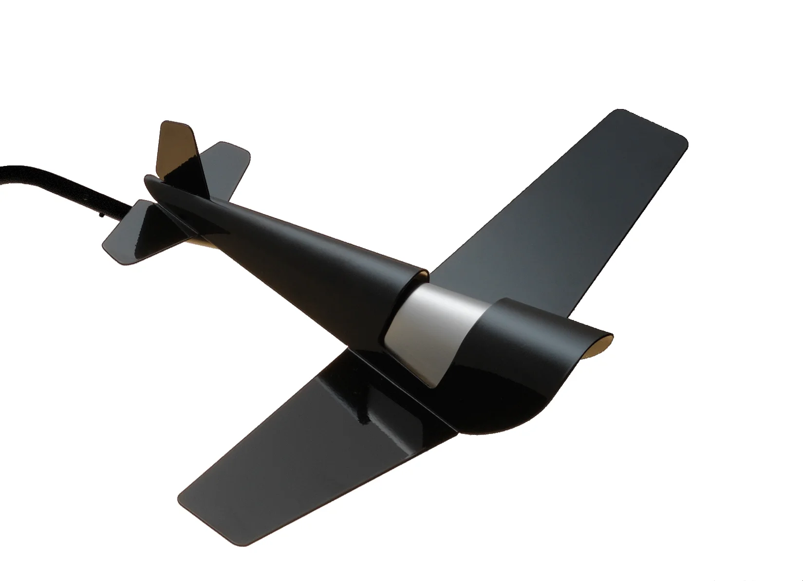 Aircraft Floor Lamp (detail) | 2010 | Powder Coated Steel, Stainless Steel, 240v Lighting Components 
