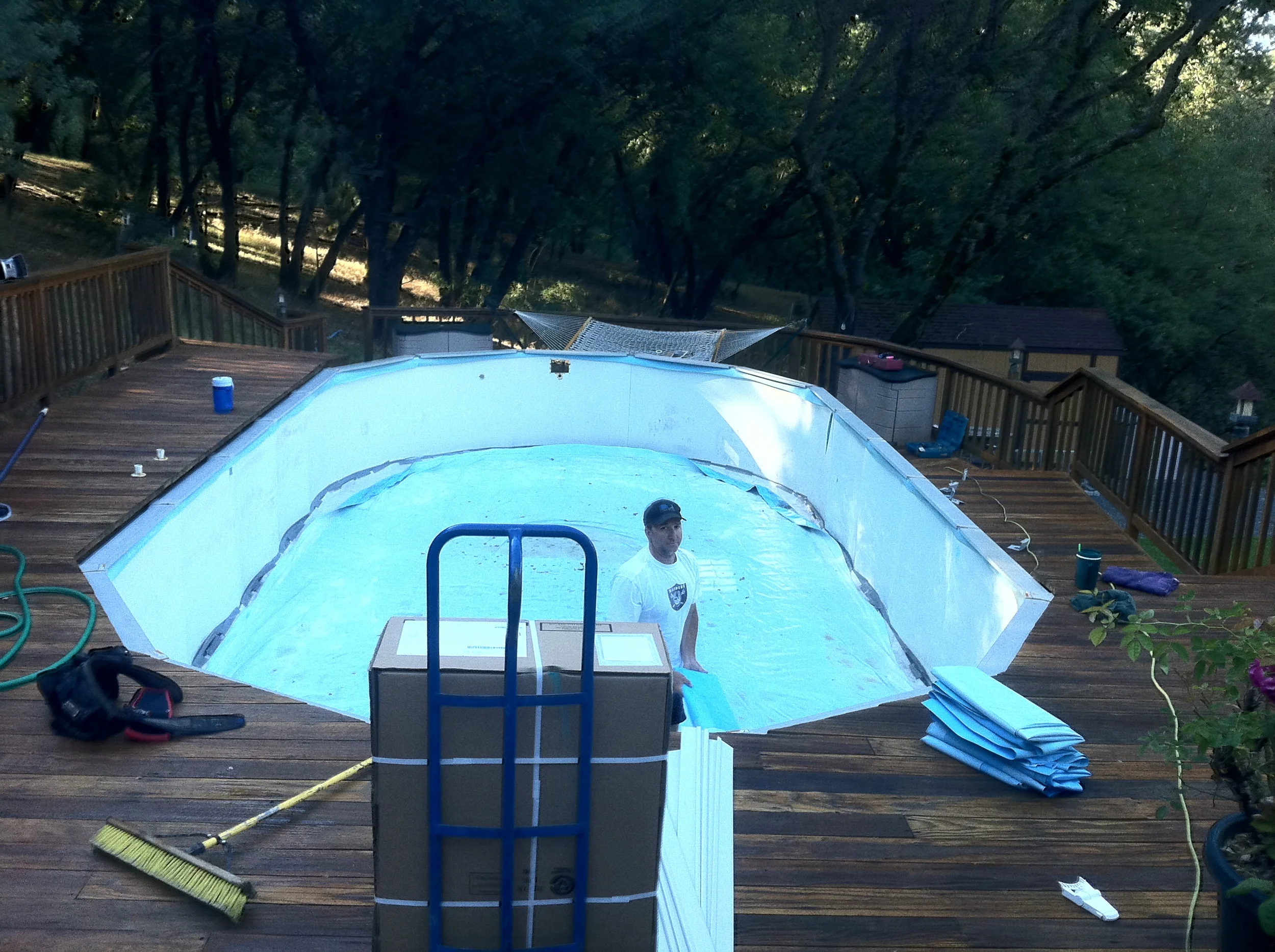 6_removing old pad.JPG