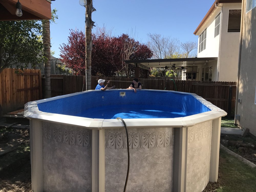 12x20 Above Ground Pool Installation In, Above Ground Pool Installation Sacramento