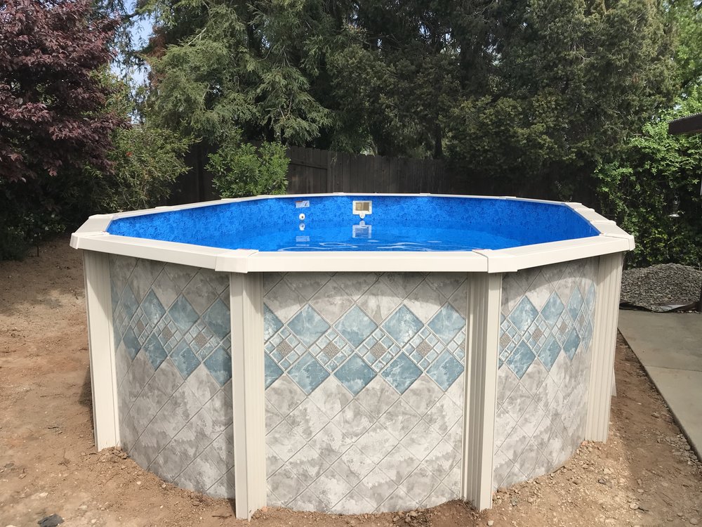 12x18 Above Ground Pool Installation In, Above Ground Pool Installation Sacramento