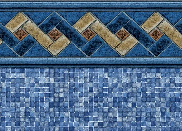 Mountain Top / Blue Mosaic - 20 &amp; 27 mil