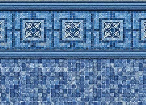Vintage Mosaic / Blue Mosaic - 20 &amp; 27 mil