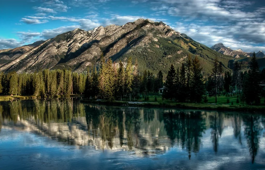 Town of
  Banff, Banff National Park, Alberta, Canada