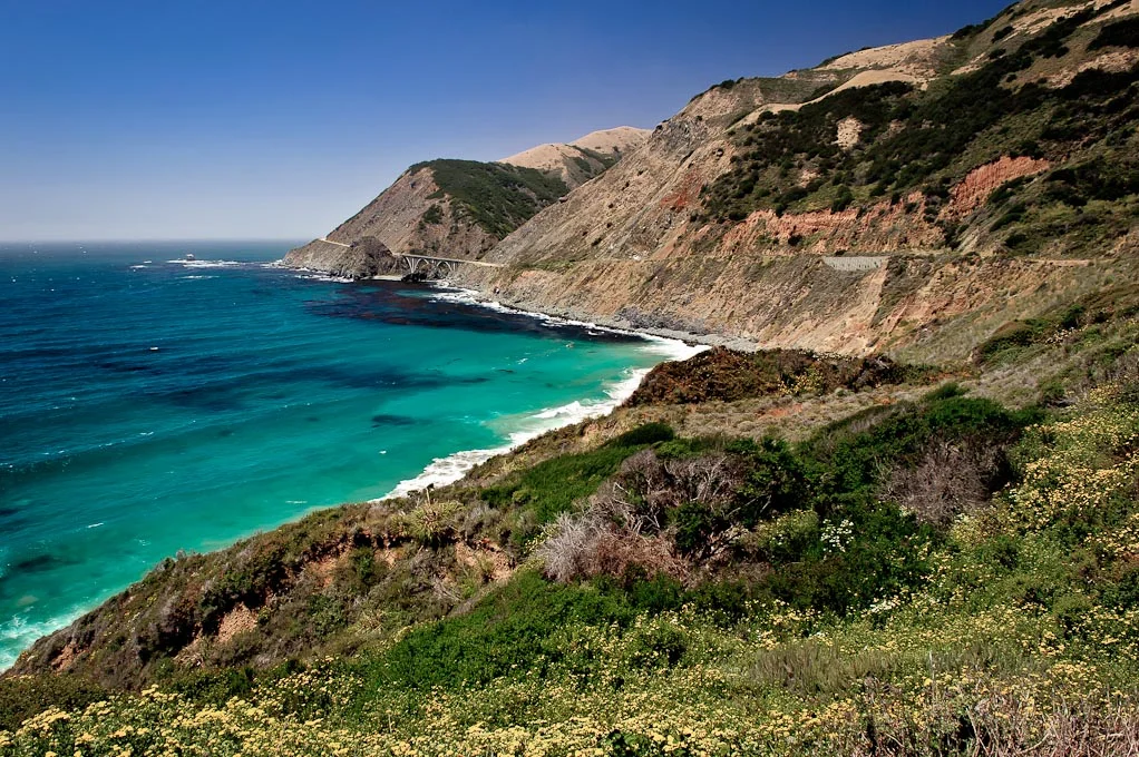 California
  Route 1, California
