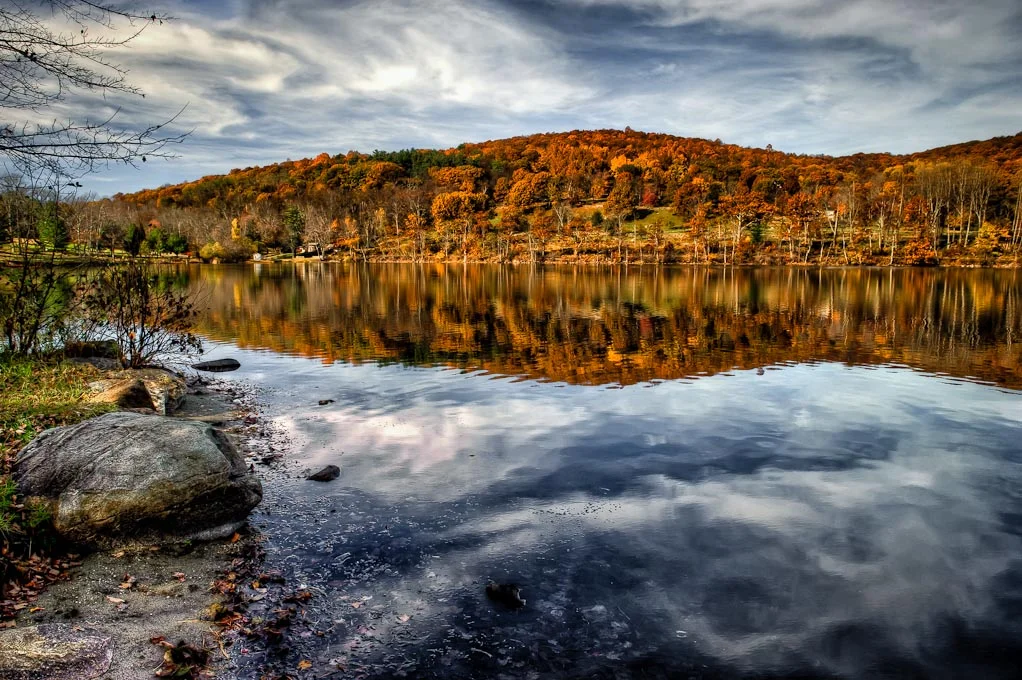 Lake
  Waramaug State Park, Kent, Connecticut