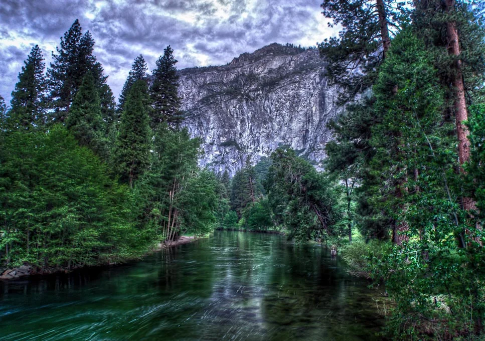 Mered
  River, Yosemite National Park,California