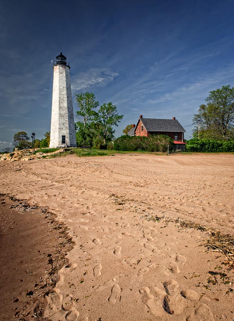Five
  Mile Point Light, New Haven, Connecticut