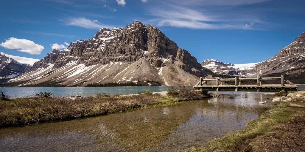 Num Ti Jah Lodge, Bow Lake, Banff National Park, Alberta, Canada