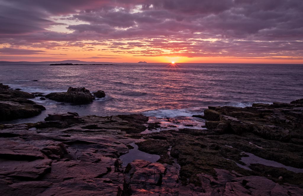 Thunder Hole Sunrise