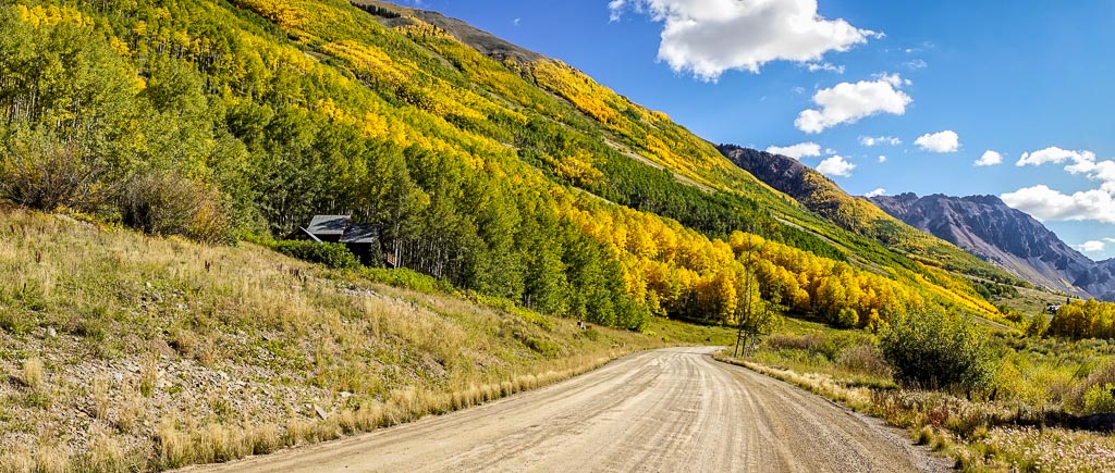 Approaching Ophir Pass