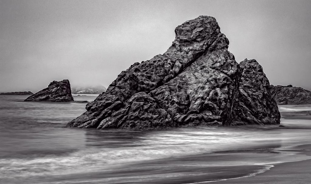 Harris Beach in the Rain