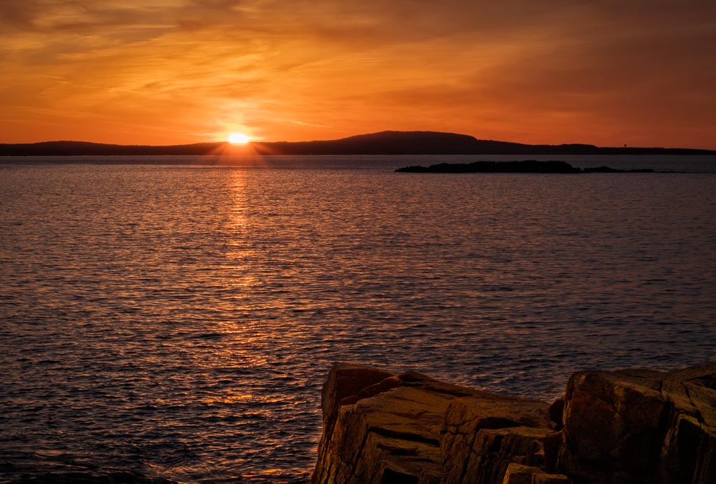 Sunrise in Acadia