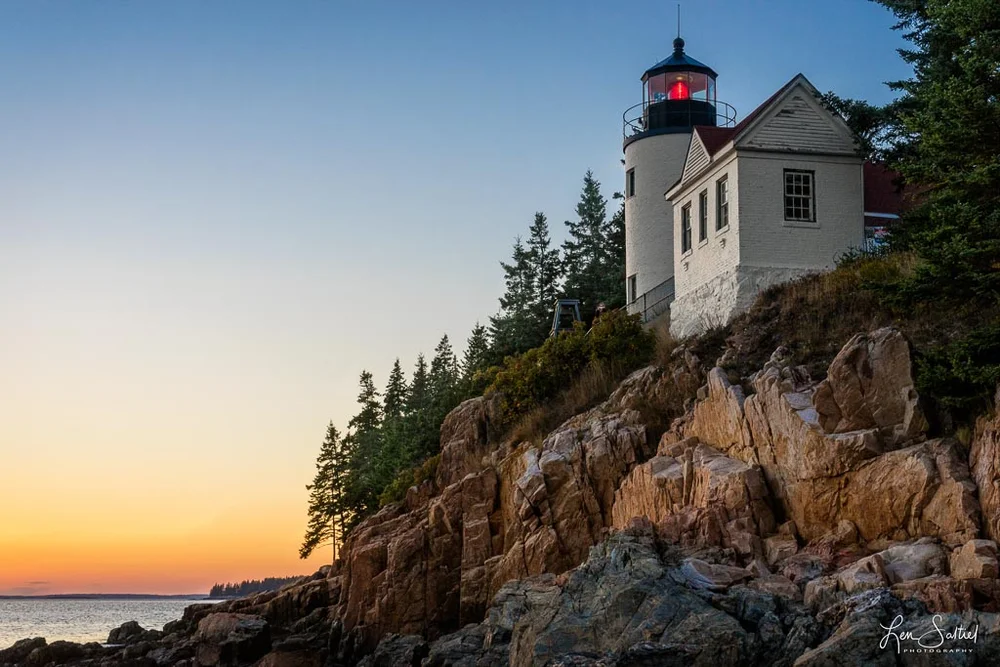 Bass Harbor Light Acadia National Park Maine Lens Eyeview Photography Acadia National Park Lighthouse