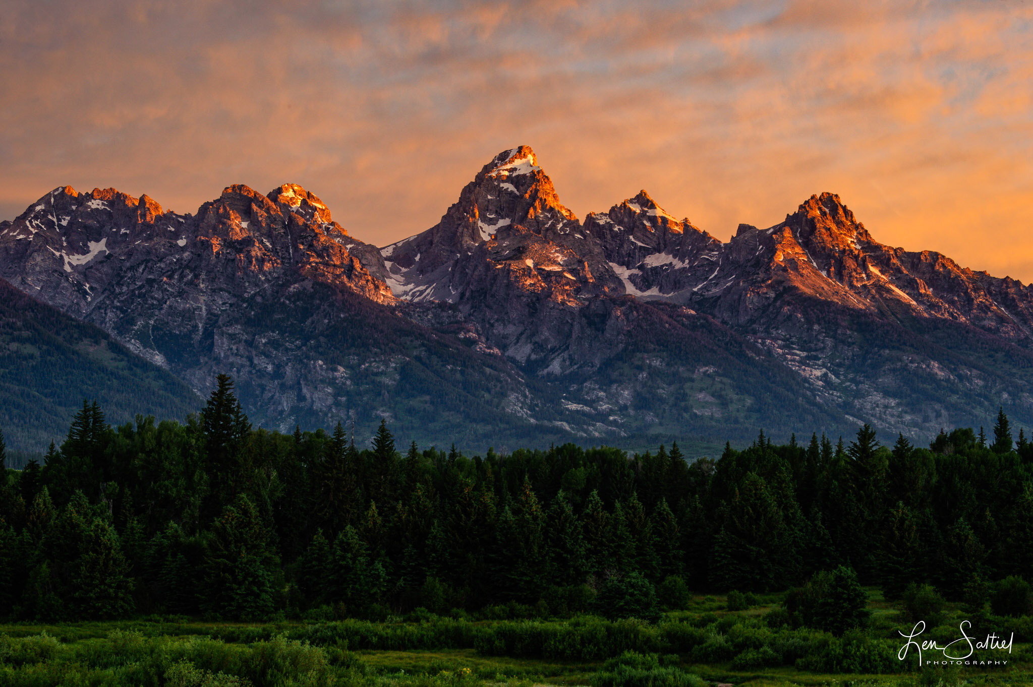 Teton Sunrise - Grand Teton National Park, Wyoming — Lens EyeView ...