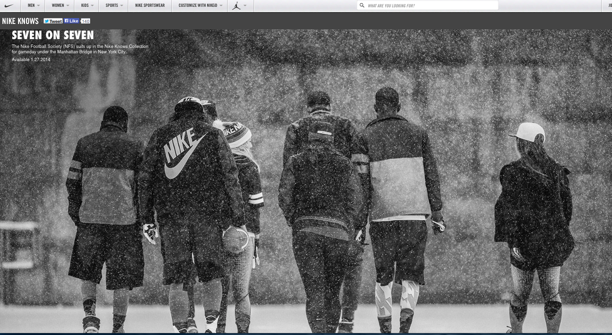  NIKE KNOWS CAMPAIGN 2014 