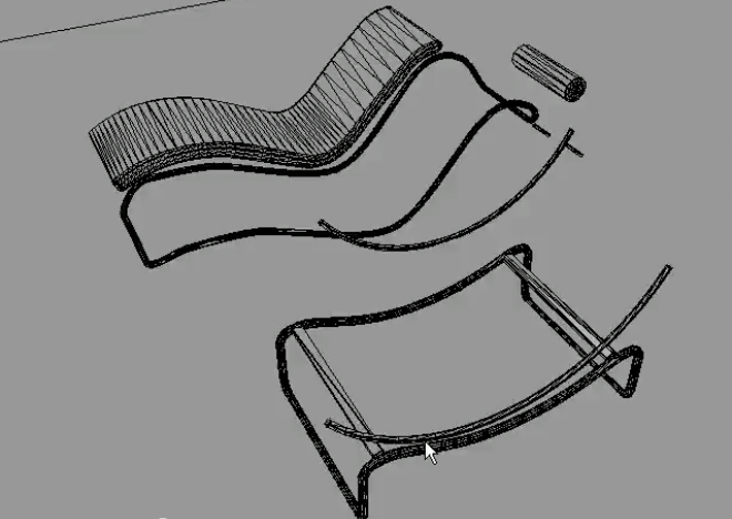 Sample scene in the 3D modeling tool I developed for my Ph.D.