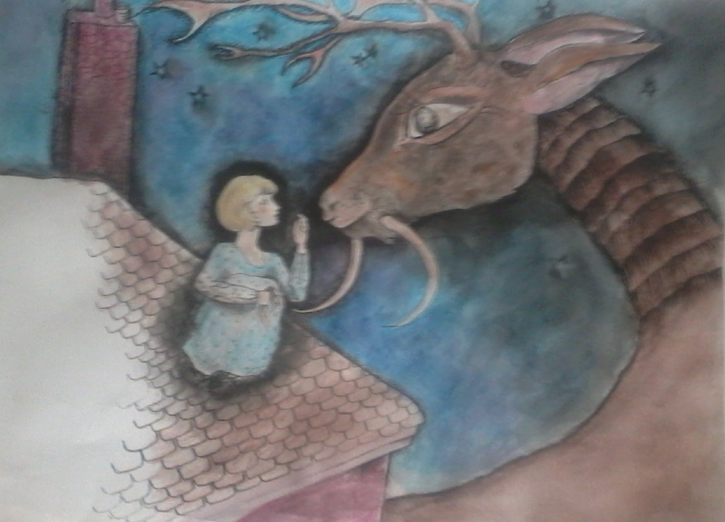 I snapped this with my cell camera, hasn't been scanned yet.. please forgive the blurriness