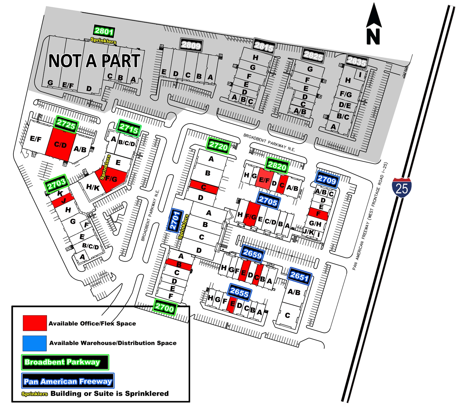 Broadbent Business Park Site Plan