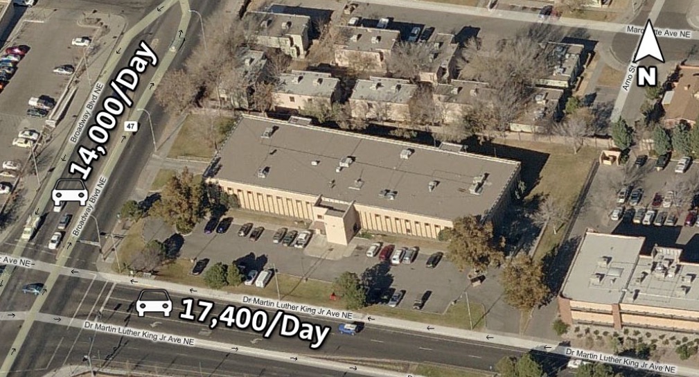 33,000 square foot office building located at 301 Dr. Martin Luther King Jr Blvd. Listed by Colliers International | Ransom-With Team.