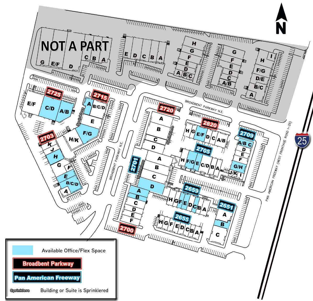 Broadbent Business Park Site Plan