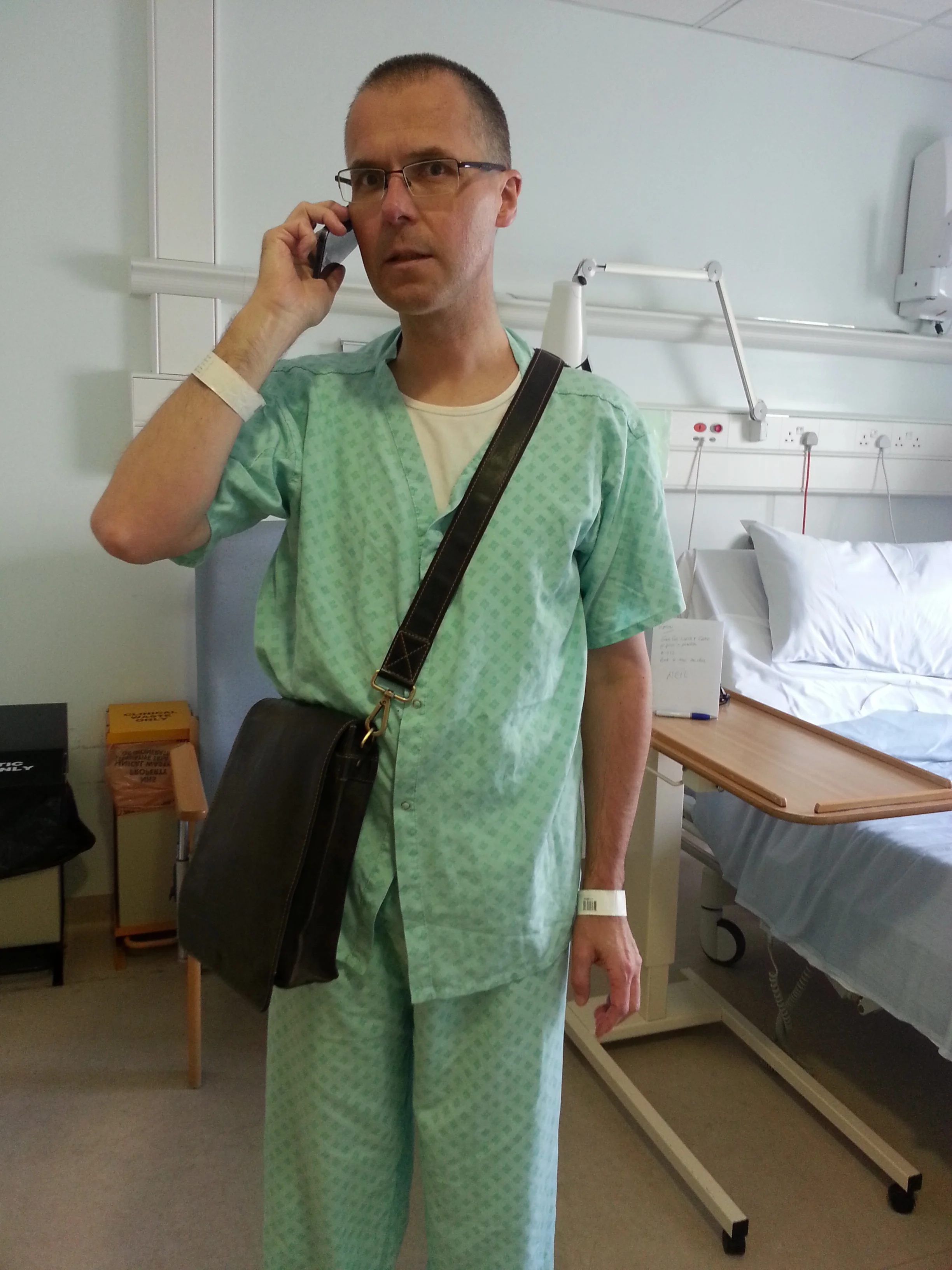 I’m sorry I’m not a Dr, I’m a patient trying to escape.