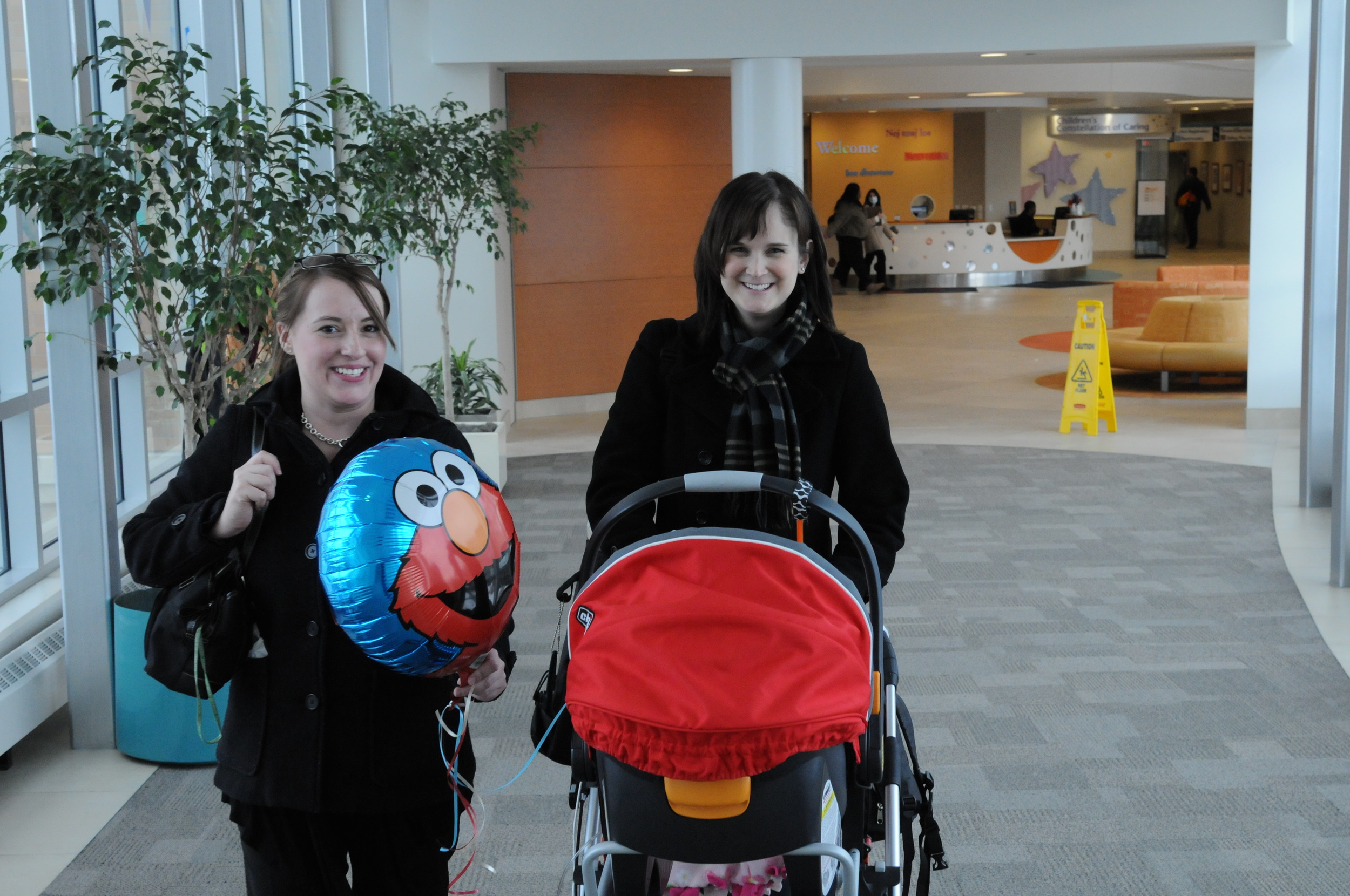 This was the amazing day in Feb 2011 that we finally were able to take Reagan home after 7 months in the NICU. Pictured is one of our awesome home care RN's that helped us transition to home with a medically fragile child. Thanks Jade! # PHSkidsthrive