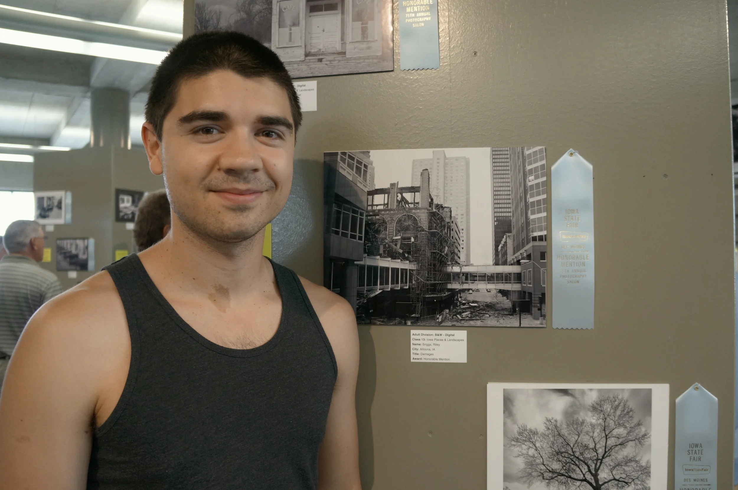 Me with "Damages", my honorable mention
