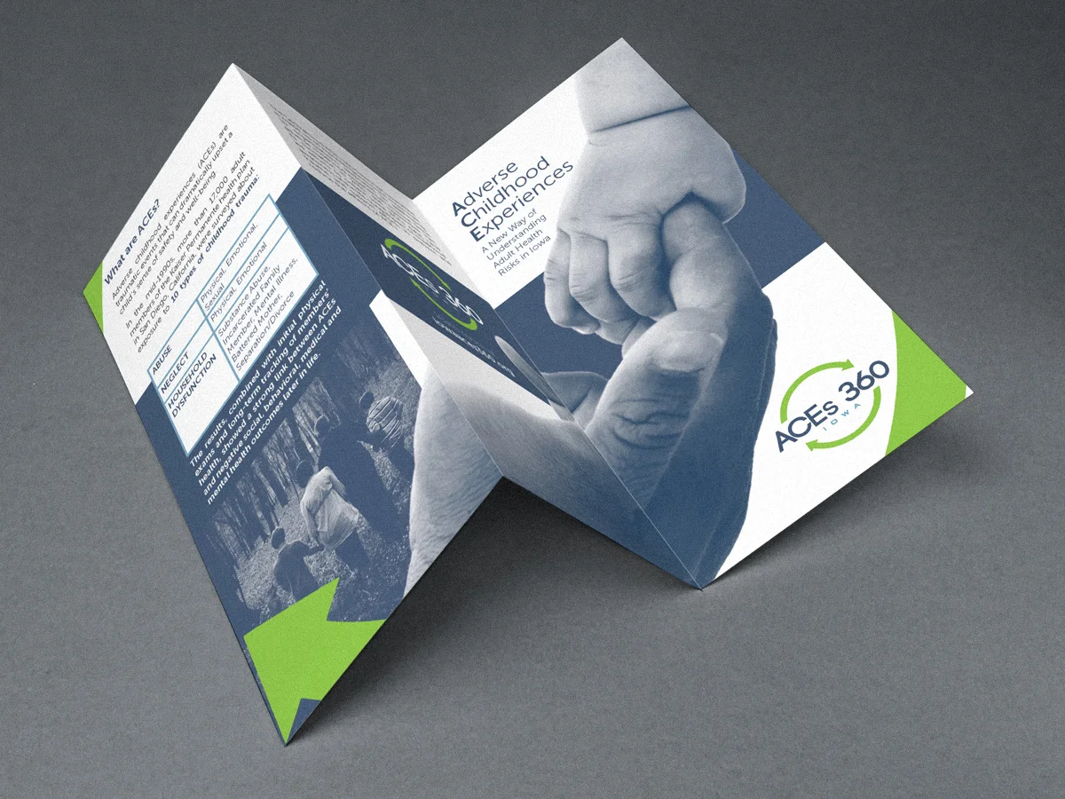 Prevent Childhood Abuse Iowa Brochure/Infographic Design