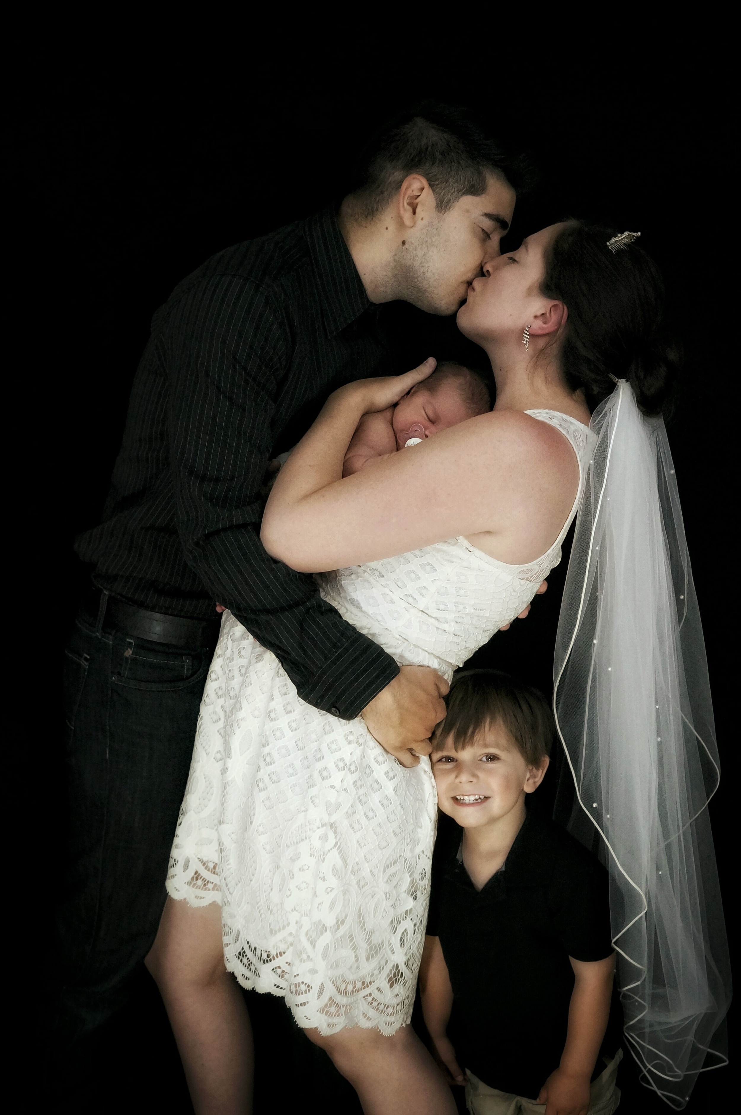 May 28, 2016 5 years and 2 kids later Shot in my studio by my mother-in-law Becky