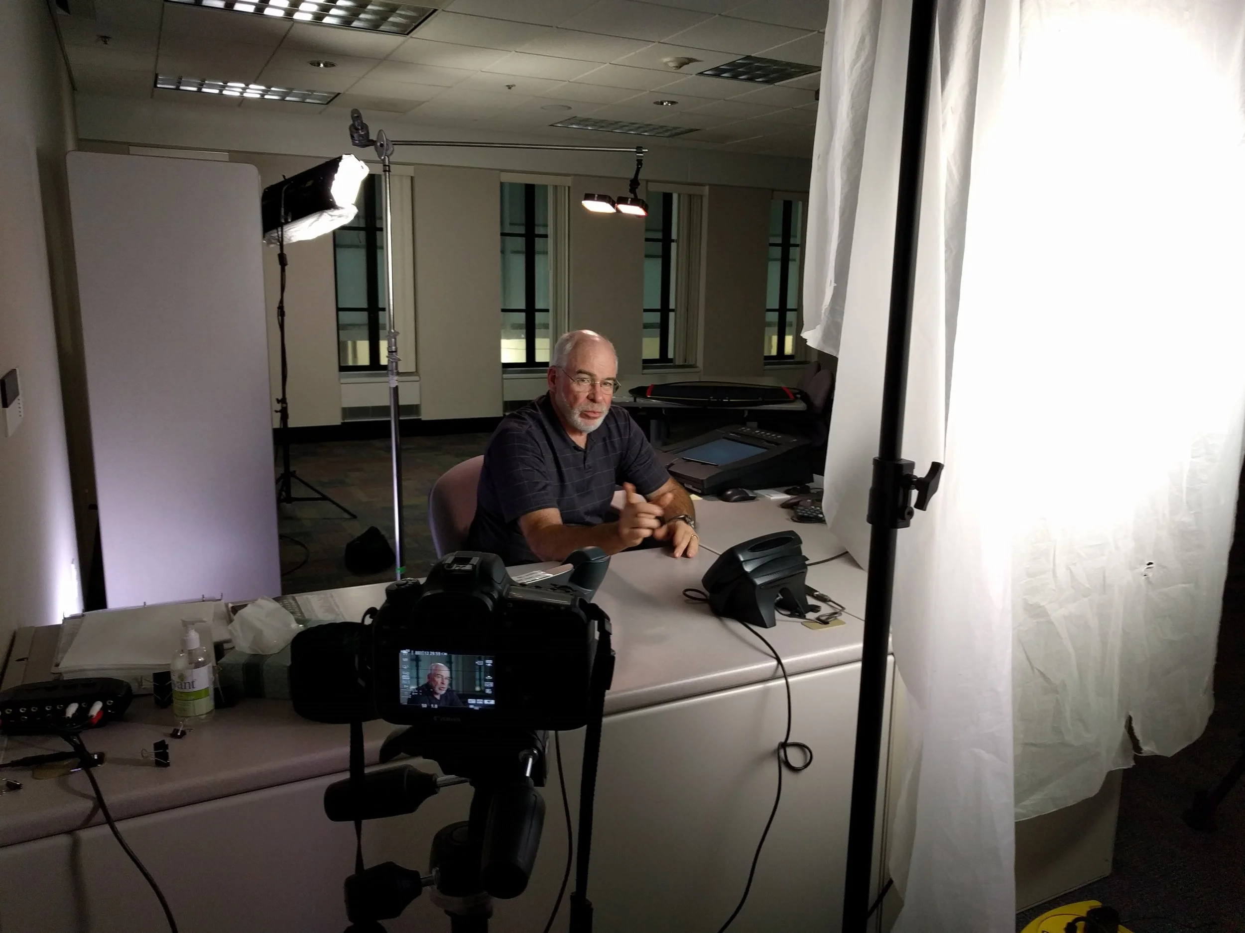 video and lighting training day