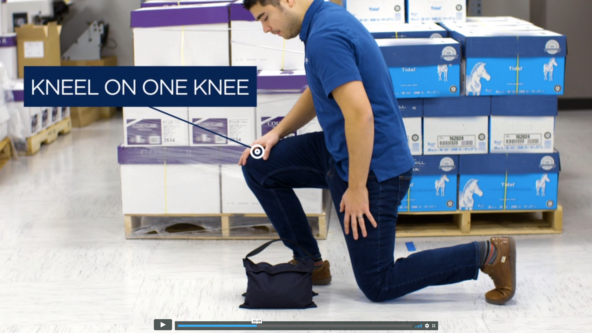 I Lift Safely in EMC Insurance videos