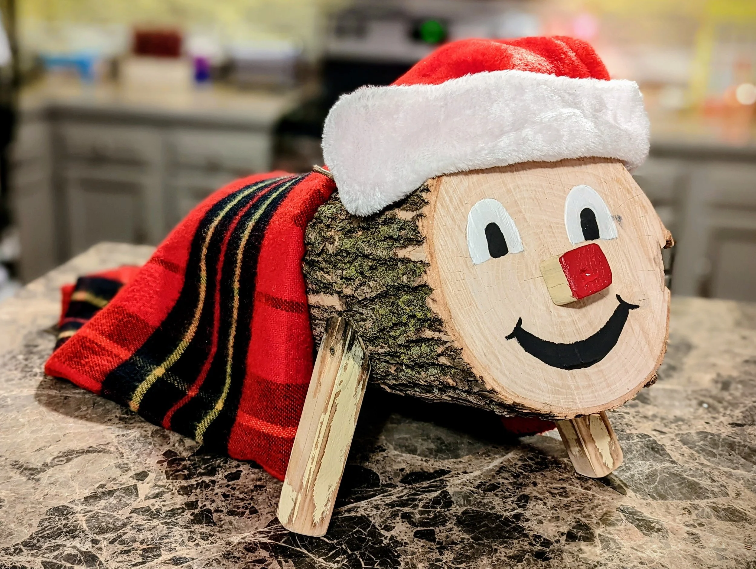 Making our family's Caga Tió