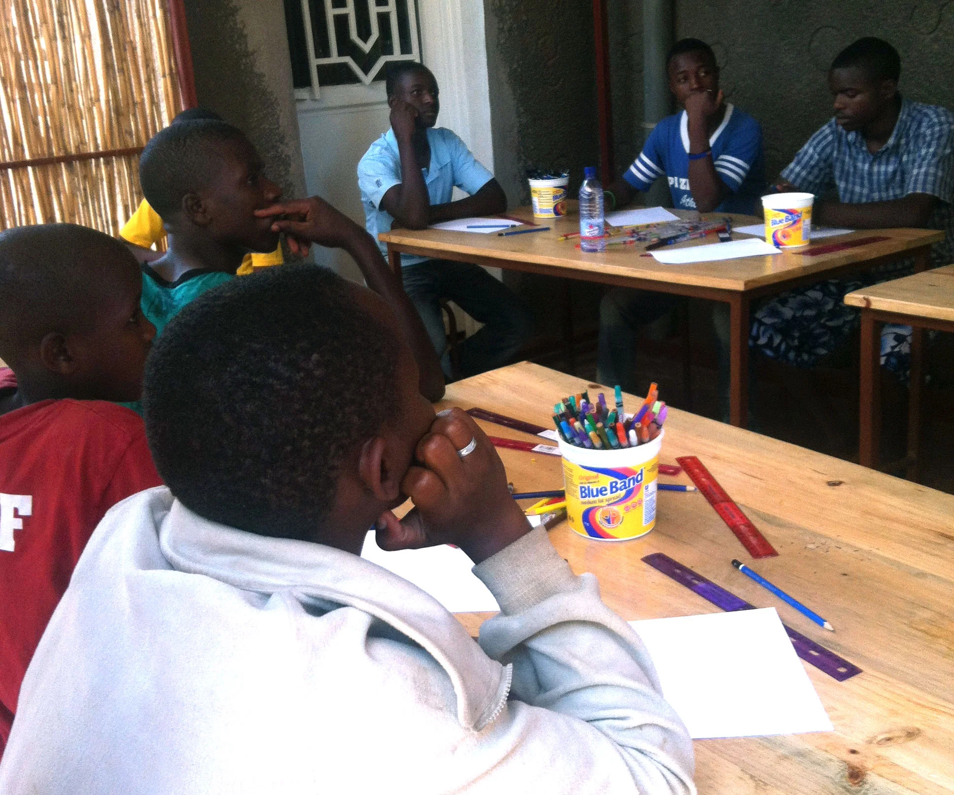 Art at the Day Program.