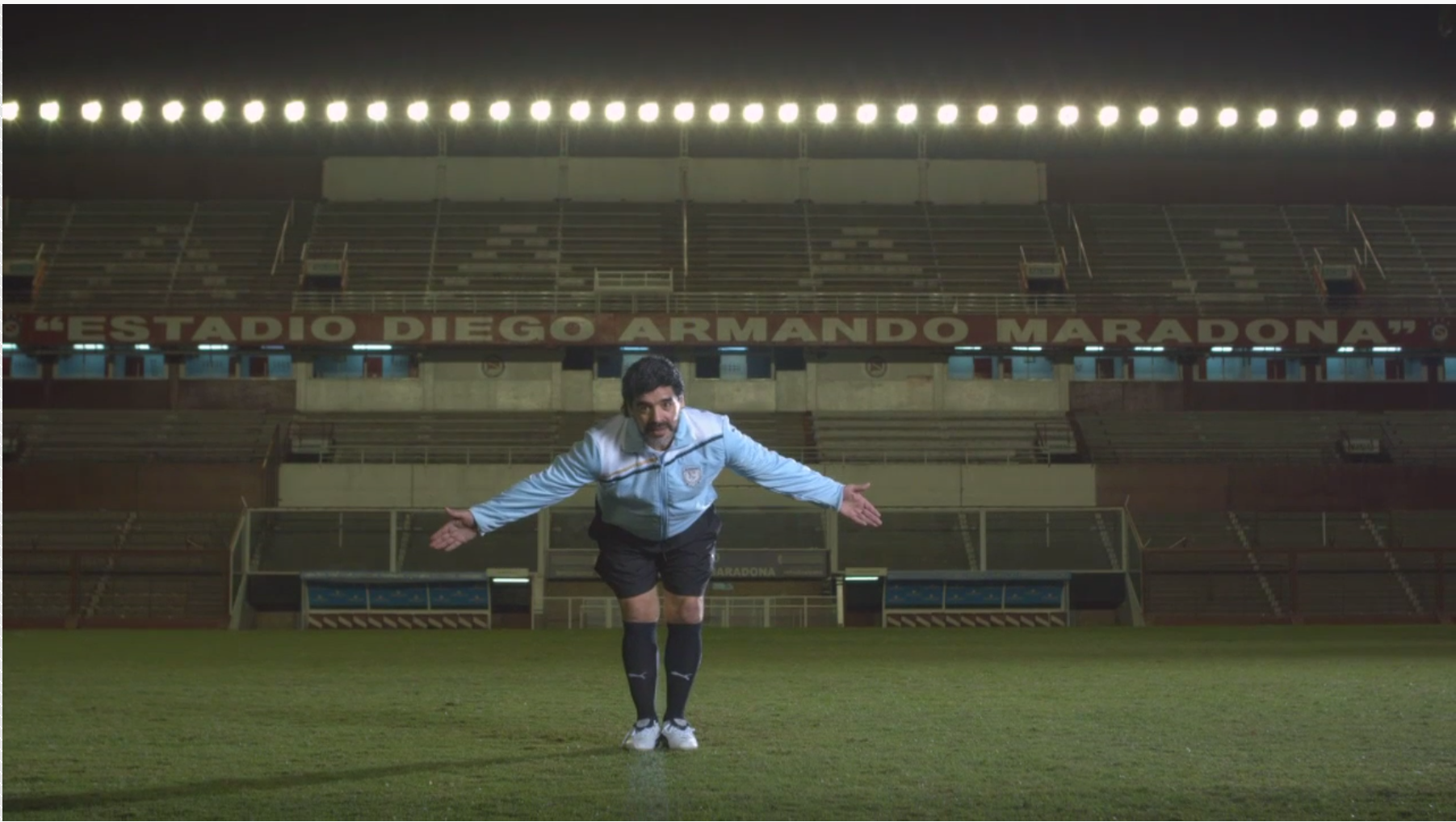Puma celebrates the 50th birthday of Diego Maradona, arguably the best football player of all time.