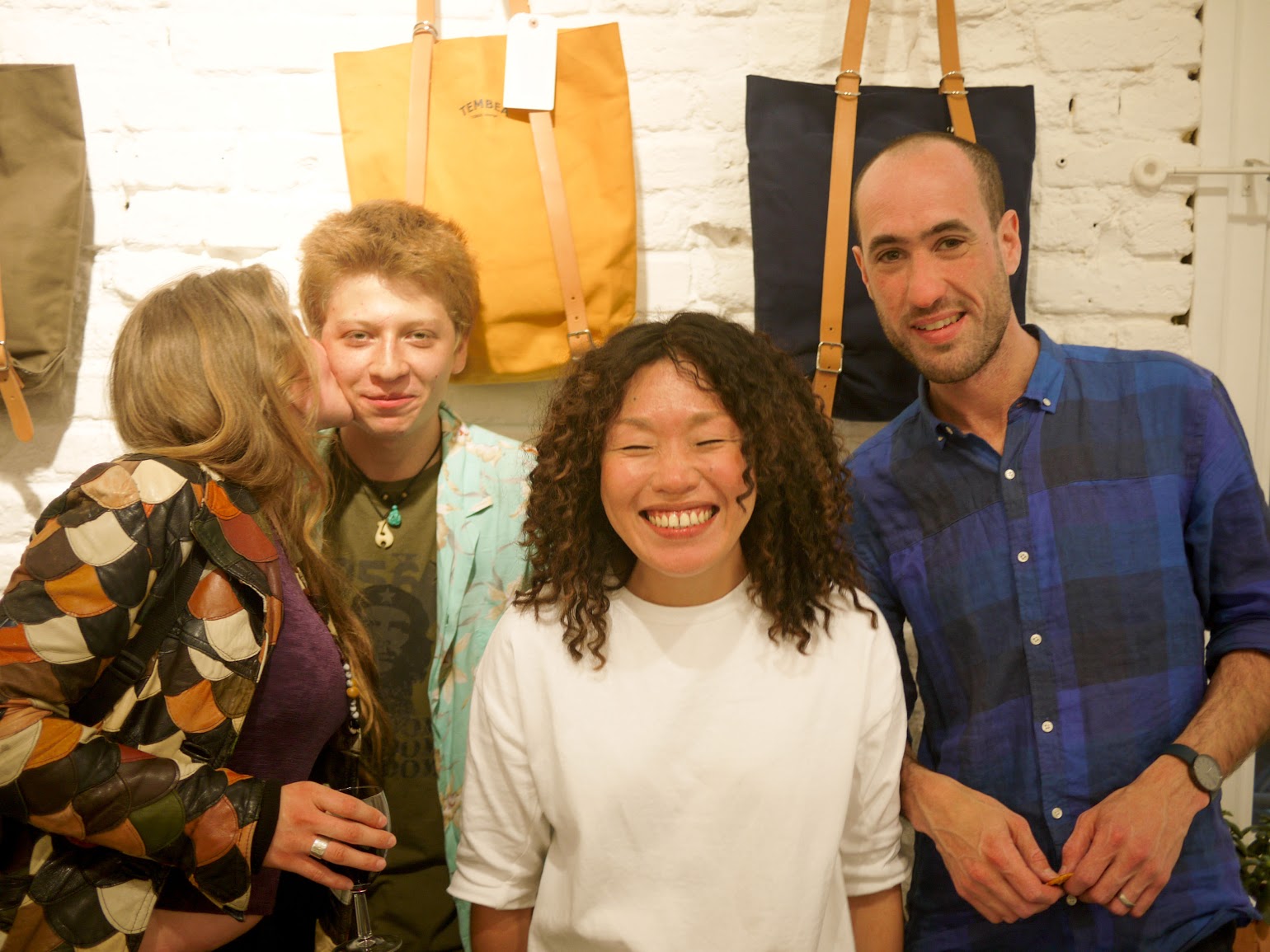 Co-owner Neil Davis and his wonderful tokyobike, Shoreditch staff