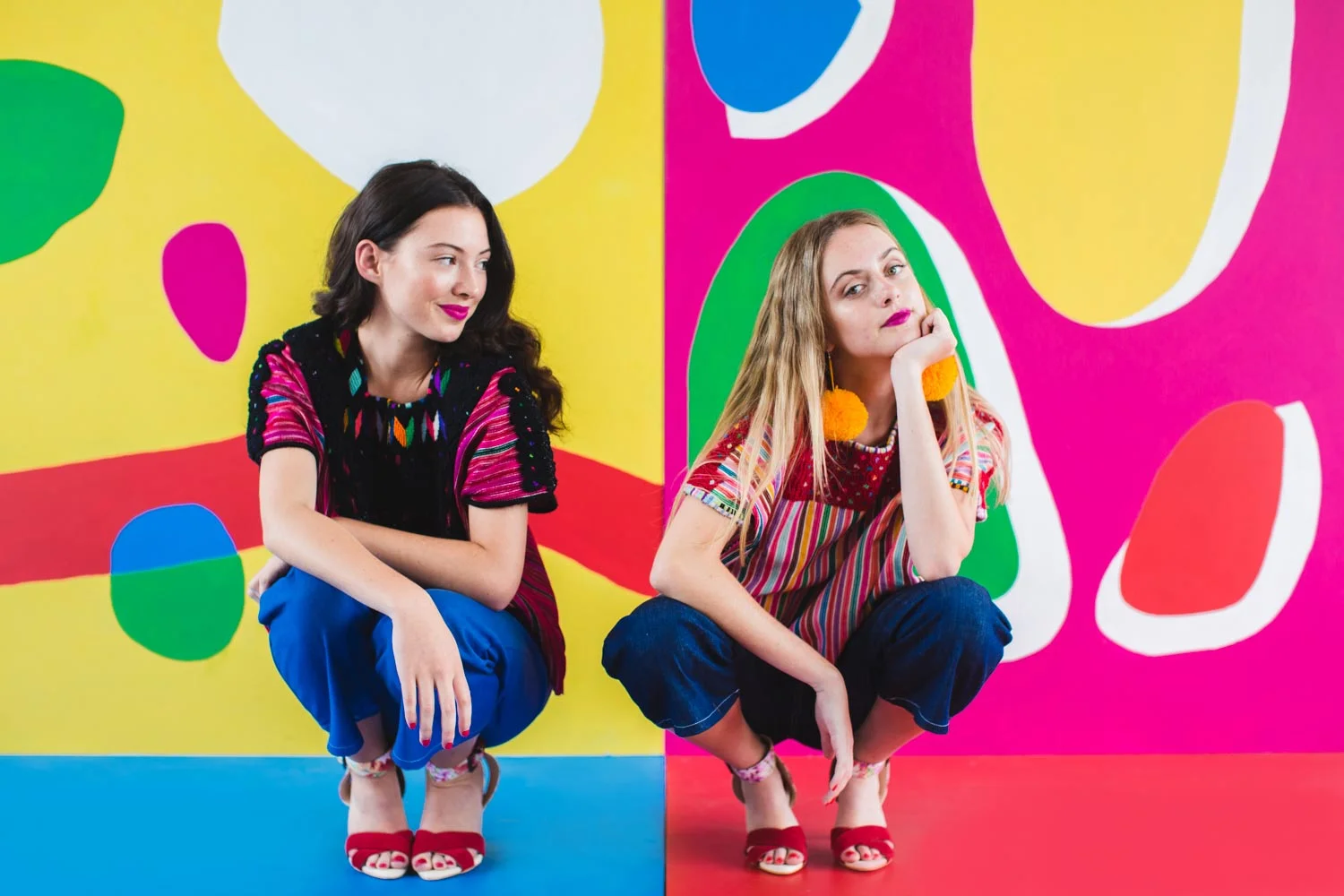 Set design by Ngaio Parr for fashion label Little Tienda.