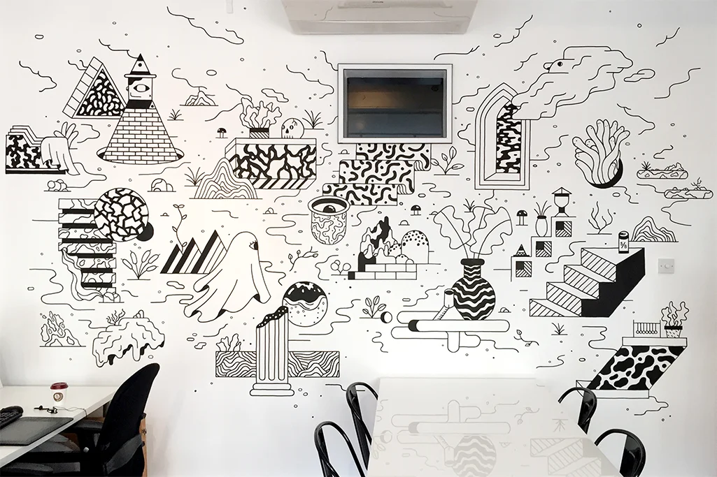 Strange Beast mural