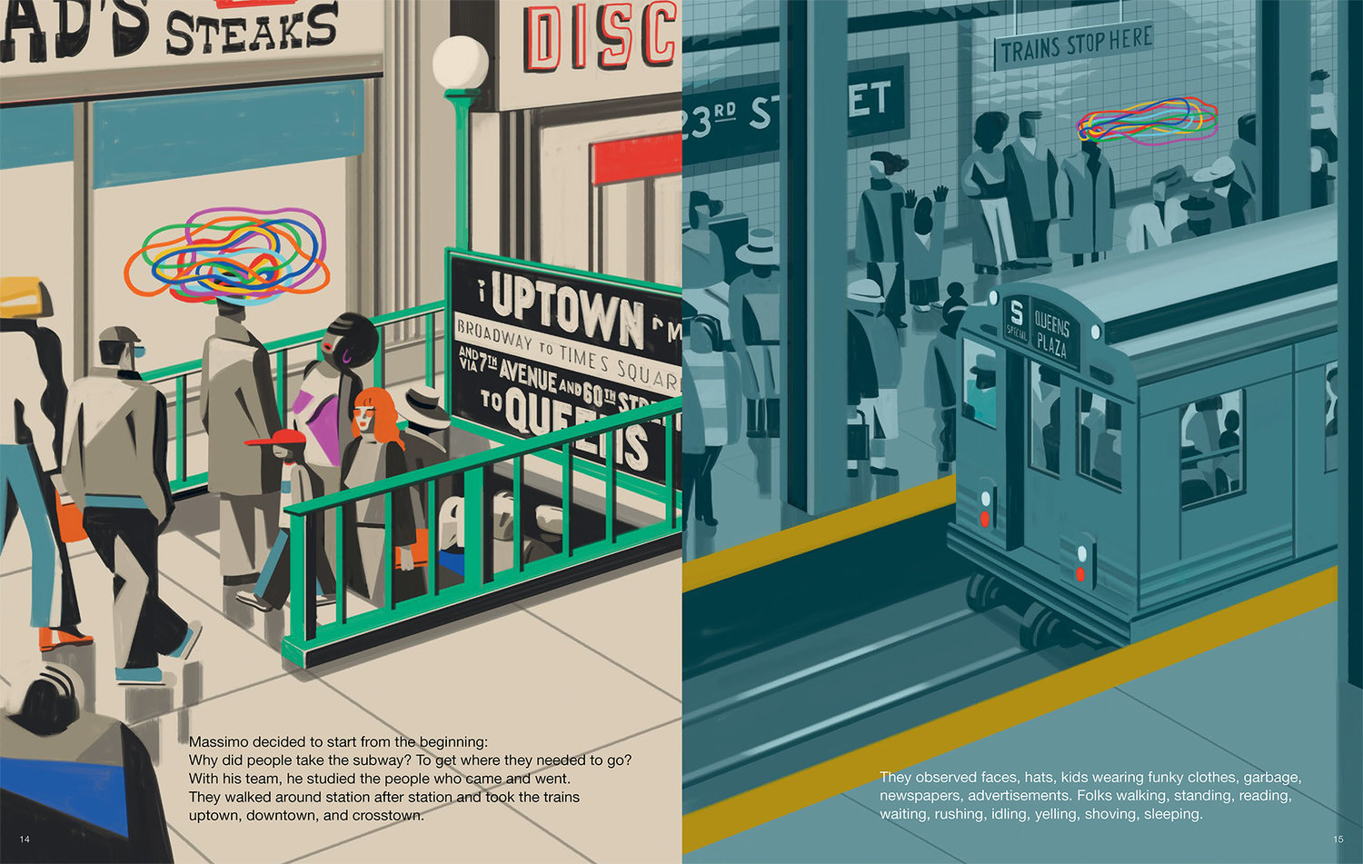 dommer Slægtsforskning Plakater WNW MAGAZINE – The Great New York Subway Map Introduces Young Readers to  Graphic Design