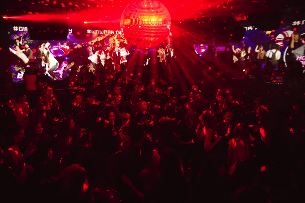 A glimpse of the 2015 Working Not Working Holiday Party.