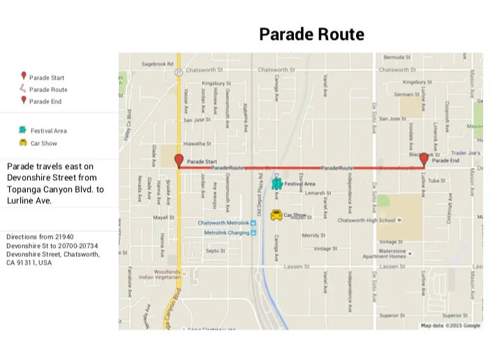 San Fernando Brewing Exclusive Beer Garden at the  Chatsworth Parade!