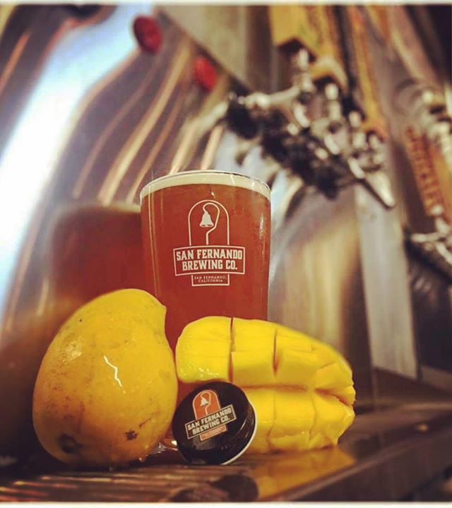 Releasing today at noon! The Mango I.P.A. 7.7% ABV 83 IBU 🤤 #smallbatch #sanfernandobrewingco