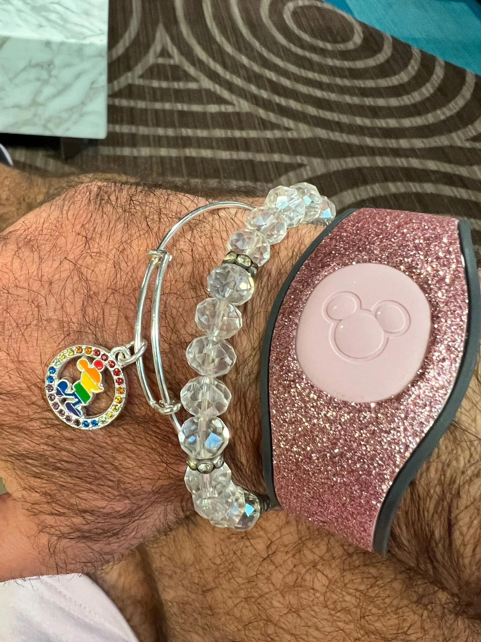 Abuela Dad Ready for The Day- Hay! 